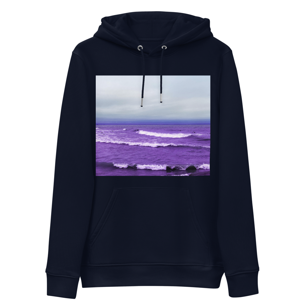 Purple Wave - Premium Eco Hoodie